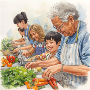 Ateliers Culinaires Intergénérationnels